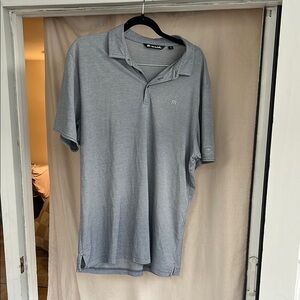 Travis Mathew Gray Polo Shirt